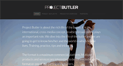 Desktop Screenshot of projectbutler.com